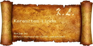 Keresztes Linda névjegykártya